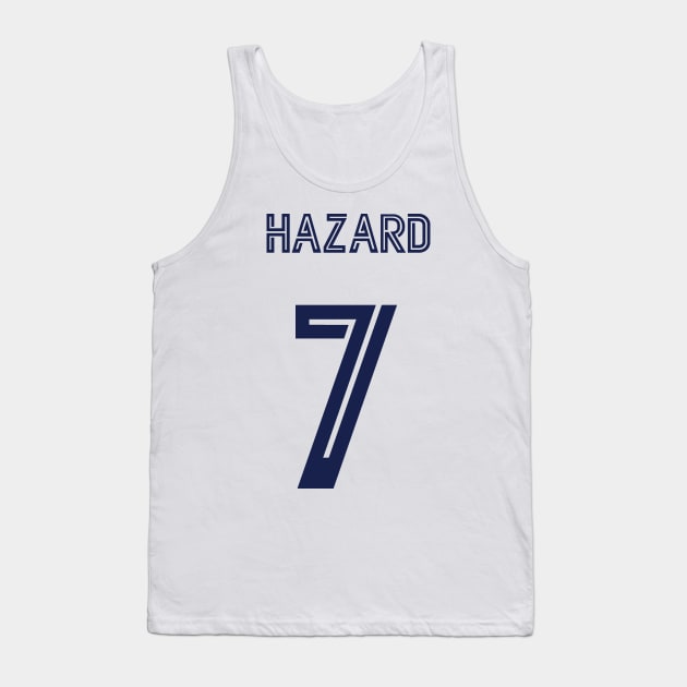 Hazard 7 real madrid Tank Top by Alimator